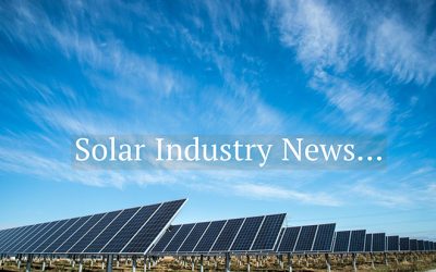 Solar Installers Newsletter 30th August 2018